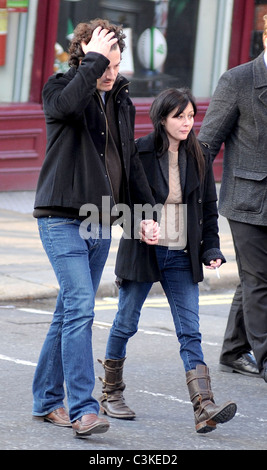 Shannen doherty smoking cigarette walking hi-res stock photography and  images