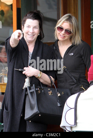 Renee Zellweger heading to Equinox gym in Westwood. Los Angeles, California - 26.12.09 Stock Photo