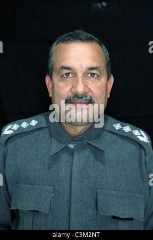 Abdul Rahman Aqtash. Head NDS and dept police chief Kunduz Stock Photo