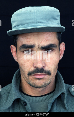 Afghan recruits in German training centre, Kunduz Stock Photo