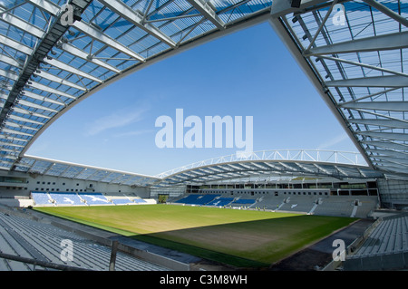 Brighton & Hove Albion's new Football Stadium at Falmer, East Sussex, the  American Express Community Stadium or Amex Stadium. Stock Photo