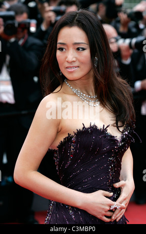 Gong Li at the opening night of the Cannes Film Festival 2004, for the