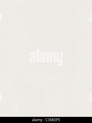 White canvas texture background Stock Photo