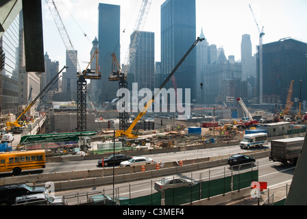 Ground Zero construction site - New York City, USA Stock Photo - Alamy