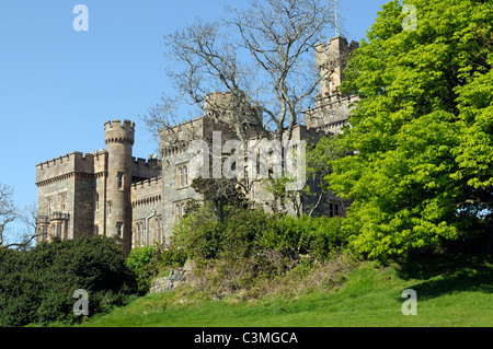 Lews Castle in Stornoway Stock Photo