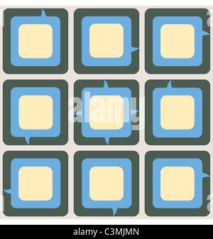 Dialog seamless pattern Stock Photo - Alamy