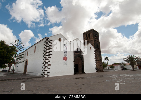 The Iglesia de Nuestra Senora de la Candelaria La Oliva Fuerteventura Canary Islands Stock Photo