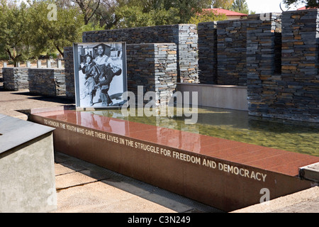 South Africa. Johannesburg. Soweto. Hector Peterson Memorial. Stock Photo