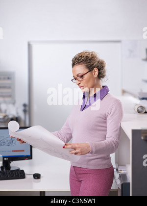 Portrait of individual Architect Stock Photo