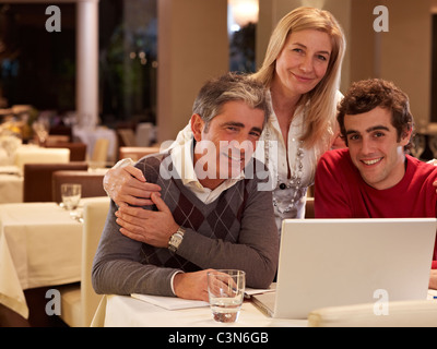 Family Business meeting Stock Photo