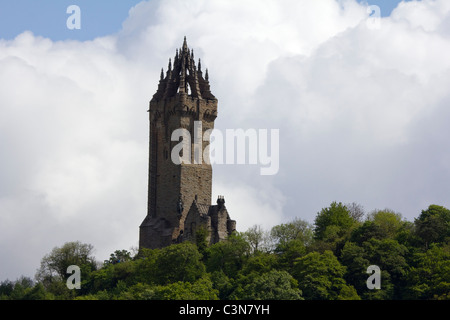 National Wallace Monument  abbey crag stirling scotland Stock Photo