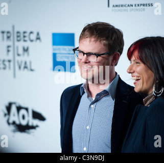 NYC, APRIL 20 - Opening night of the Tribeca Film Festival in NYC, 4/20/2011 Stock Photo