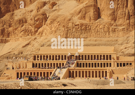 Africa Egypt Egyptian Luxor Valley of the Kings Queen Hatshepsut temple tomb Stock Photo