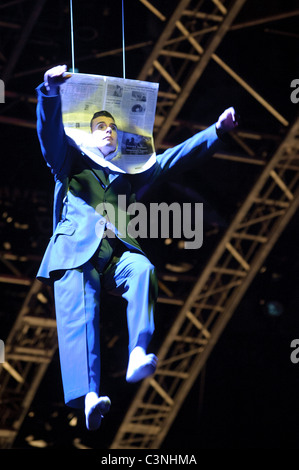 Cirque du Soleil,Quidam performs in Sacramento, CA Stock Photo