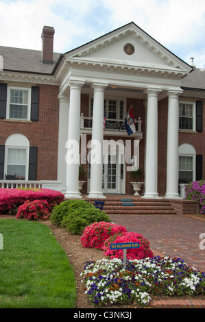 Virginia, Norfolk. Norfolk Naval Station. Historic officer homes, Missouri House. Stock Photo