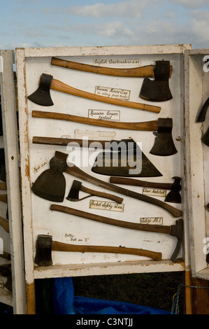 axe display Stock Photo