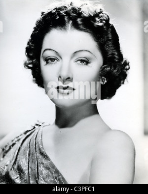 MYRNA LOY  (1905-1993) US film actress Stock Photo