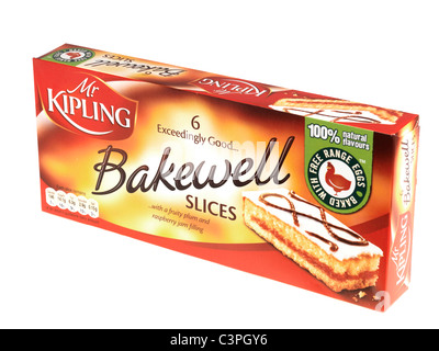 Bakewell Slices Stock Photo
