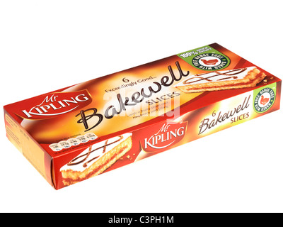 Bakewell Slices Stock Photo