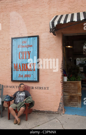 Old Wilmington City Market, Wilmington, North Carolina, USA Stock Photo - Alamy