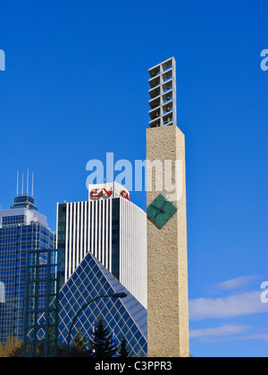 Canadian Cities, City Hall, Edmonton Alberta Canada. Stock Photo