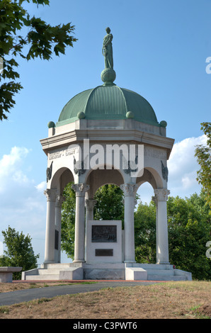 The Maryland State Monument dedicated to both sides of the Battle of Antietam.  Also in HDR format Stock Photo