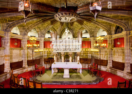 Barcelona, Santa Eulalia Cathedral Stock Photo