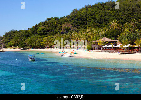 Castaway Island Resort, Qalito Island, Mamanucas, Fiji, beach Stock Photo