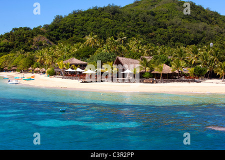 Castaway Island Resort, Qalito Island, Mamanucas, Fiji, beach Stock Photo