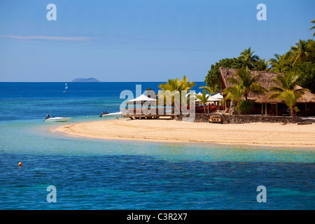 Castaway Island Resort, Qalito Island, Mamanucas, Fiji, beach Stock Photo