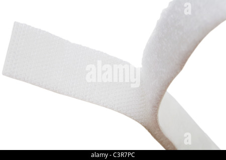 Velcro Stick On hook and loop self adhesive tape showing back with Velcro  logo and front and opening Velcro showing different surfaces Stock Photo -  Alamy