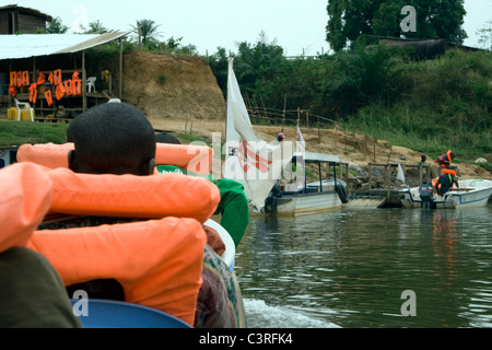 MSF Ubangi River Republic of Congo Stock Photo