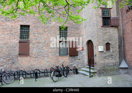 Utrecht, Netherlands. Claustraal Huis van een Kanunnik van de Dom / Canon's Chapter House (15thC) Stock Photo