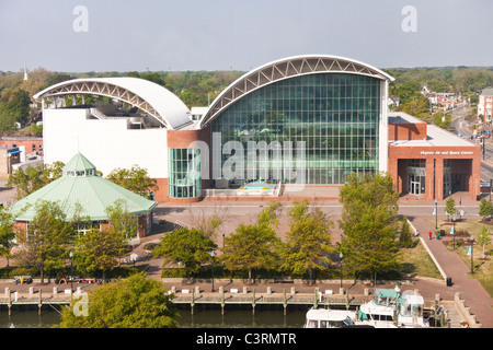 Virginia Air and Space Center, Hampton, Virginia Stock Photo