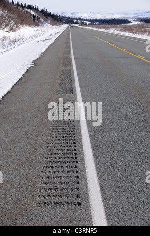 safety rumble strips on a highway shoulder to reduce run-off-road ...