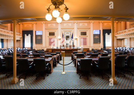 Virginia House of Delegates, state capitol building in Richmond, VA Stock Photo