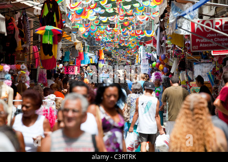 Carnaval in Saara, Rio de Janeiro, Brazil Stock Photo
