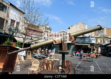 greece athens plaka monastiraki flea market Stock Photo