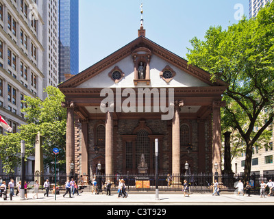 St Paul's Chapel, New York Stock Photo