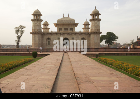 Agra Uttar Pradesh India Baby Taj Itimad Ud Daulah Tomb of Mizra Ghiyas Beg Stock Photo