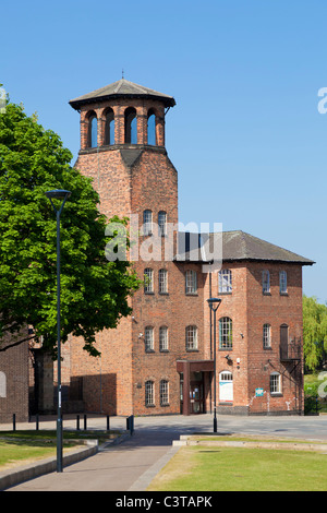 Derby silk mill The Museum of Making at Derby Silk Mill Derby city centre Derbyshire England UK GB Europe Stock Photo