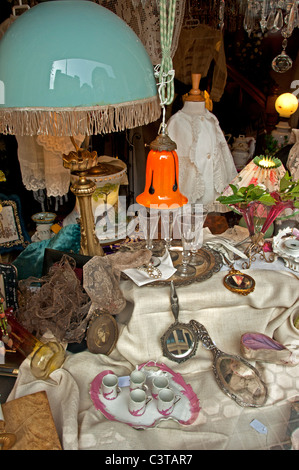 San Sebastian Spain Flea market antique shop Basque Country Stock Photo ...