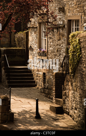 UK, Derbyshire, Peak District, Bakewell, All Saints Church, the Chantry House Stock Photo