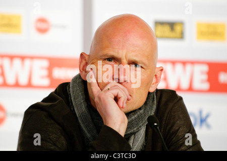 Portrait of Norwegian Stale SOLBAKKEN, coach of german Football Bundesliga Club 1.FC Köln, Cologne Stock Photo