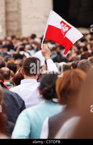 Rome, Italy - 1st May 2011 - beatification of john paul II in vatican city Stock Photo