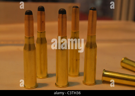 Bullet Shell And Powder Stock Photo - Download Image Now