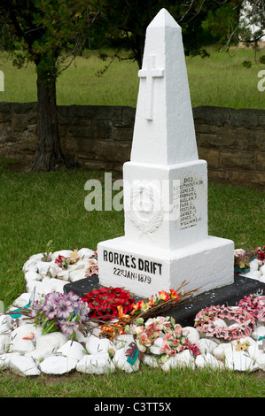 Cemetery, Rorke's Drift Battlefield, near Dundee, South Africa Stock Photo