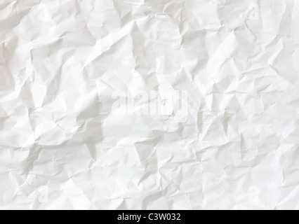 Crumbled paper Stock Photo