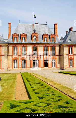 Château de Breteuil in the Chevreuse valley, France Stock Photo