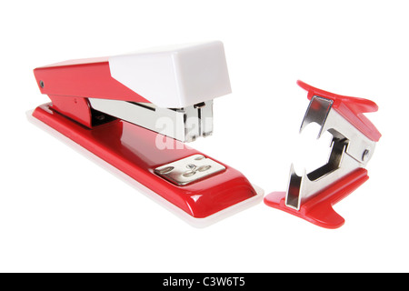 Stapler and Staple Remover Stock Photo